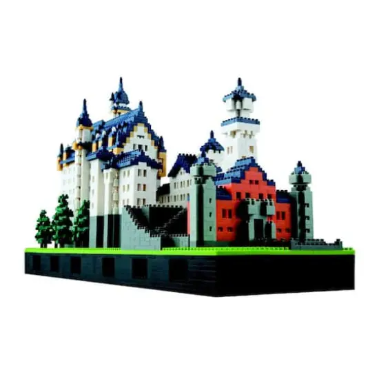 nanoblock&reg; Deluxe Edition Schloss Neuschwanstein Building Set {5}