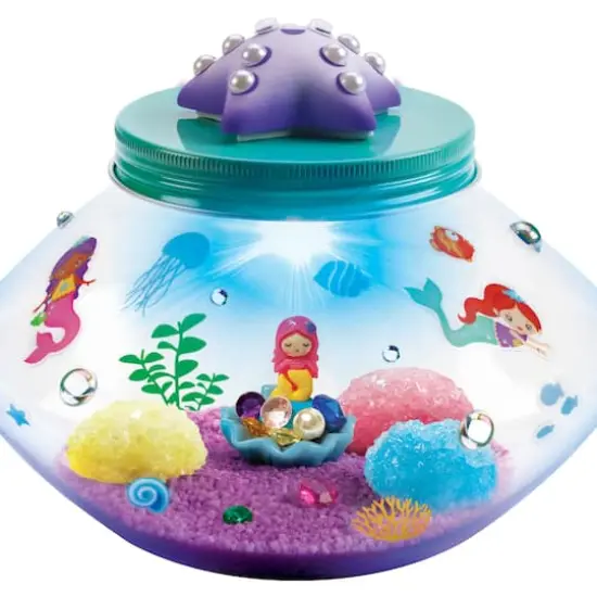Creativity for Kids&reg; Crystal Mermaid Terrarium Kit {6}