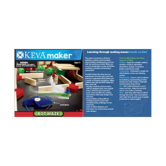 KEVA&reg; Bot Maze Maker {9}