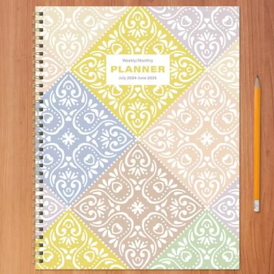 TF Publishing 2024 - 2025 Byzantine Tile Large Spiral Planner {6}