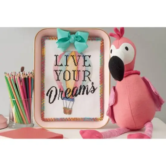 Leisure Arts&reg; Positive Quotes in Cross Stitch Book {7}