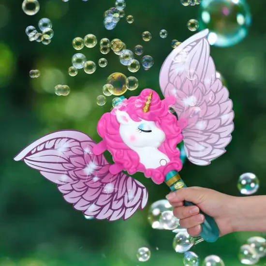 Kid Galaxy&reg; Mr. Bubble&reg; Pink Unicorn Bubble Blower {3}