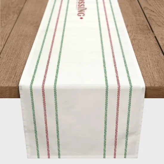 Santas Sleigh Crossing Poly Twill Table Runner {3}