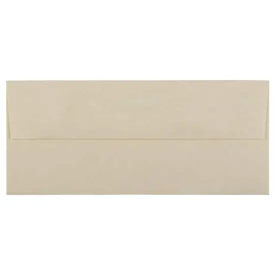 JAM Paper 8.5" x 11" Letter Paper & Envelopes #10 Business Stationery Set, 100ct. Natural Parchment {4}