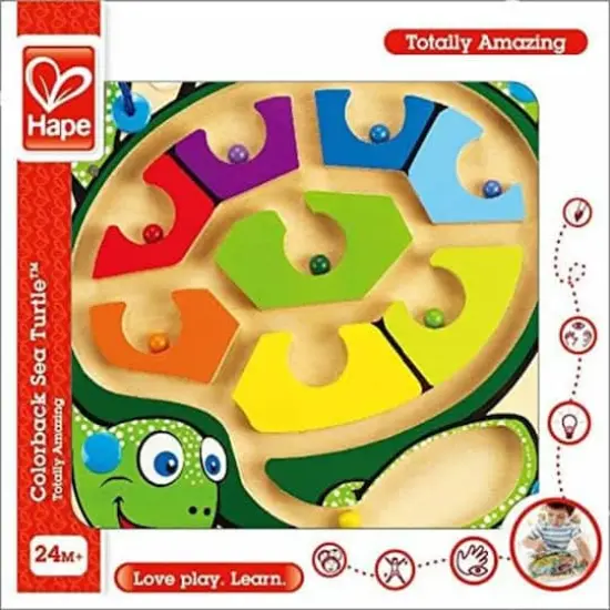 Hape Totally Amazing Colorback Sea Turtle Bead Maze {6}