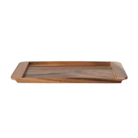 Hello Honey® 14.5" Wide Natural Suar Wood Serving Platter & Tray {9}