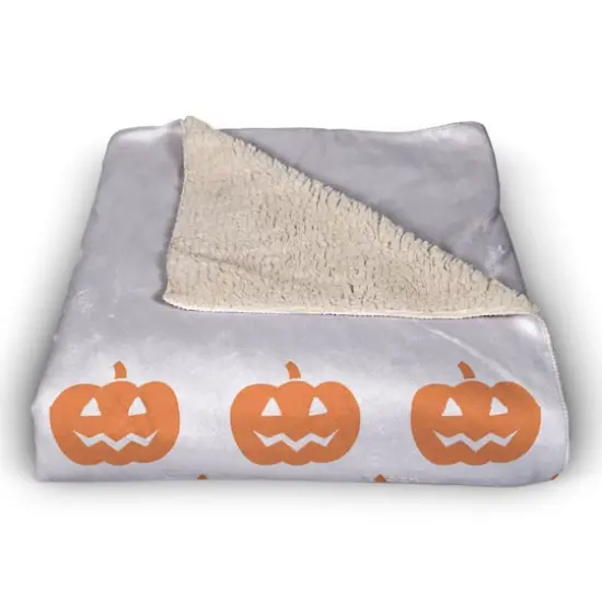 Snuggle and Watch Scary Movies 50" x 60" Sherpa Fleece Blanket {3}