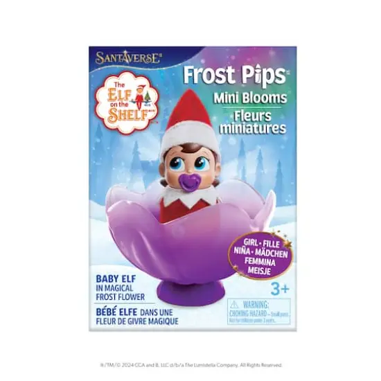 The Elf on the Shelf&reg; Frost Pips&trade; Mini Blooms Blue Eyed Girl Elf Baby {8}