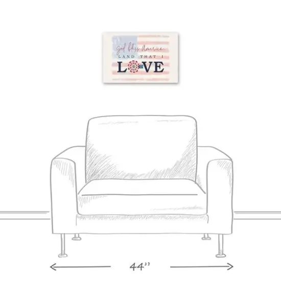 Land that I Love Canvas Wall Art {6}