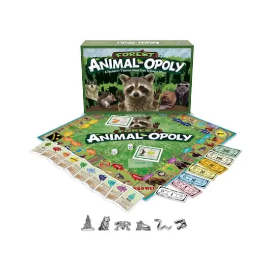 Late For The Sky Forest Animal-Opoly&trade; Board Game {1}