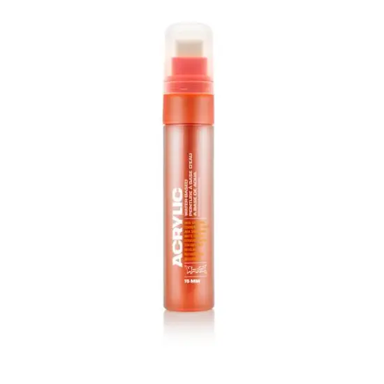 Montana Acrylic Paint Marker, Standard Shock Orange Dark {5}