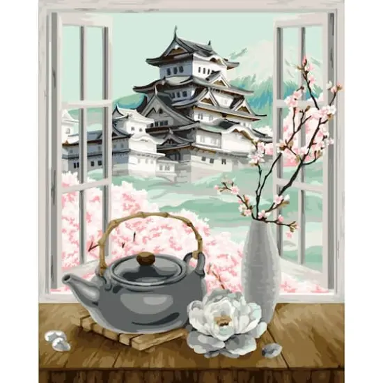 Crafting Spark Tea Ceremony Painting by Numbers Kit {1}