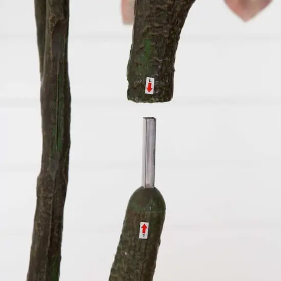 6ft. Brown Autumn Dogwood Artificial Potted Tree {6}