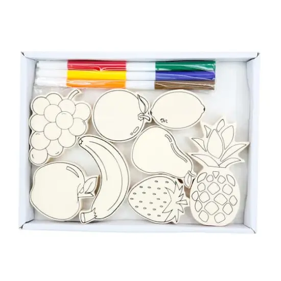 Fruit Color Your Way Wood Play Kit by Creatology&trade; {3}