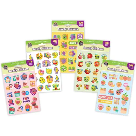 Teacher Created Resources® Fruit Pop Smelly Stickers, 582 Stickers {1}