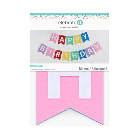 Happy Birthday Felt Garland by Celebrate It&trade; {3}