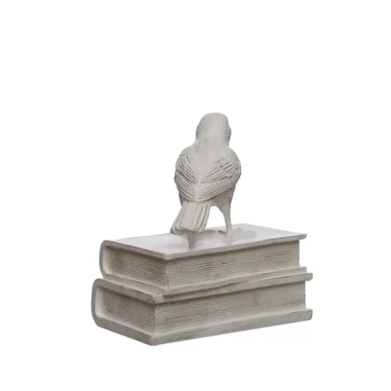6" White Bird on Books Tabletop D&eacute;cor by Ashland&reg; {4}