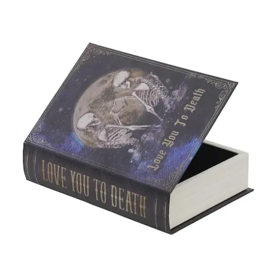 12" Skeleton Couple Book Box Tabletop D&eacute;cor by Ashland&reg; {1}