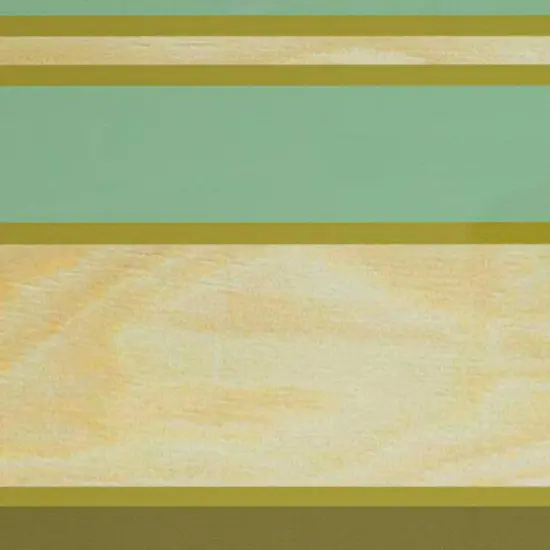 Hello Honey&reg; Multicolor Striped Surfboard Oval Coffee Table {6}