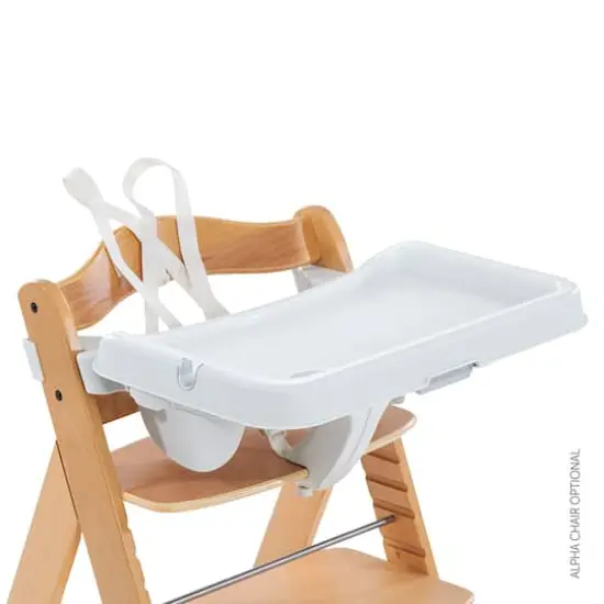 Hauck 3-in-1 Table Alpha Tray & 5-Point Harness Set {7}