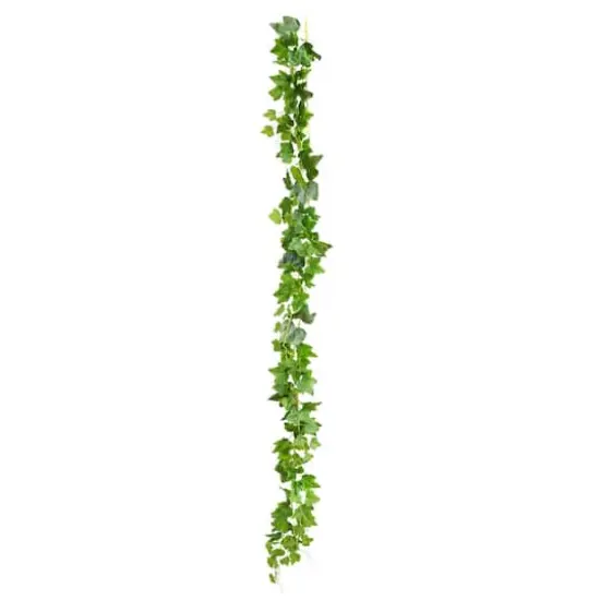 71" Artificial Green Frosted Ivy Vine, 3ct. {1}