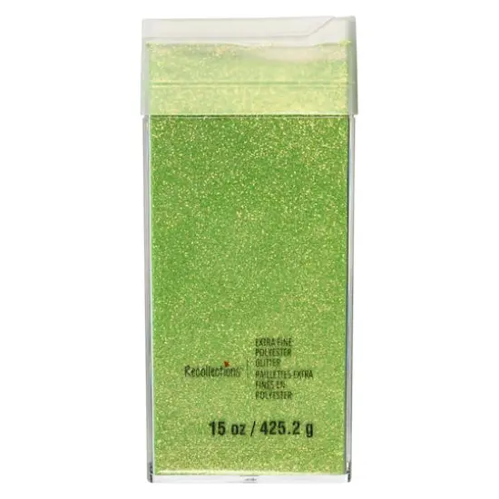 Extra Fine Polyester Glitter by Recollections™ Spring Green {4}