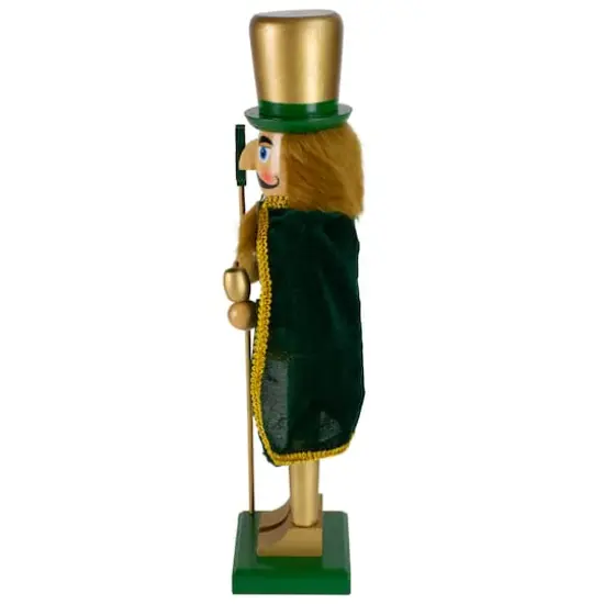15" Green & Gold Luck of the Irish Christmas Nutcracker {6}