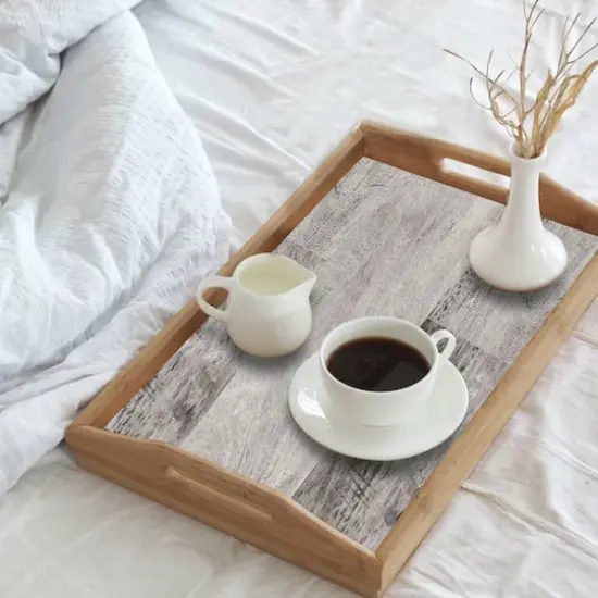 RoomMates Gray Barn Wood Plank Peel & Stick Decals {4}