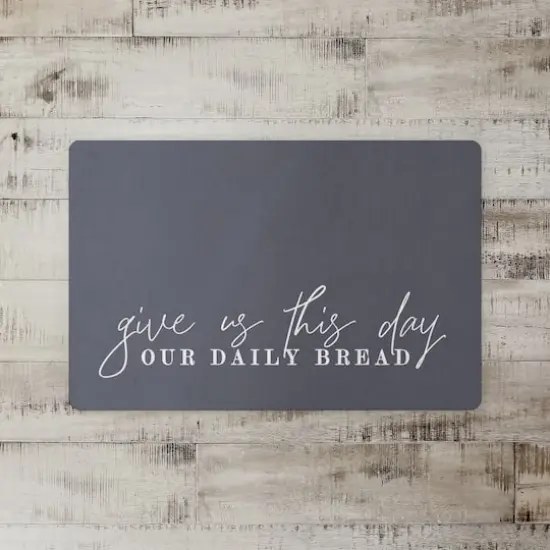 18" x 27" Our Daily Bread Floor Mat {3}