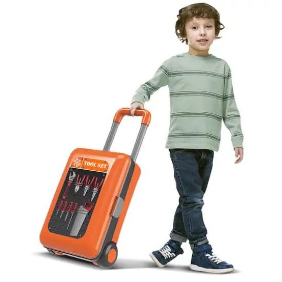 Kid Galaxy&reg; On the Go Carry On Pretend Tool Play Set. {3}