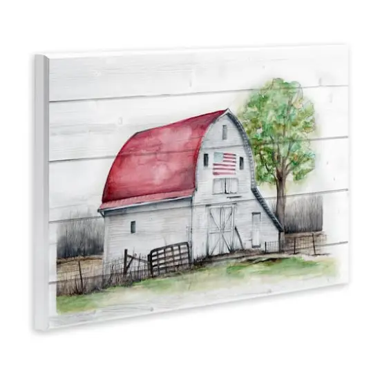 Stupell Industries Rustic Americana Barn Wall Plaque Art {4}