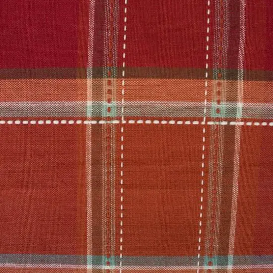 DII&reg; 108" Autumn Spice Plaid Table Runner {3}