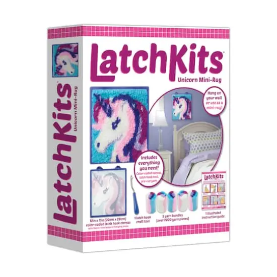 LatchKits Unicorn Mini-Rug {3}