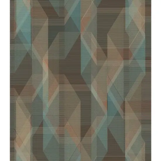 RoomMates Debonair Geometric Peel & Stick Wallpaper Black {2}