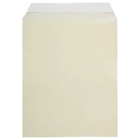 JAM Paper 8.93" x 11.25" Self Adhesive Closure Cello Sleeves, 100ct. Yellow {1}