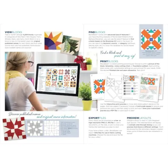 Electric Quilt&reg; Blockbase+ Software for Mac & Windows {3}