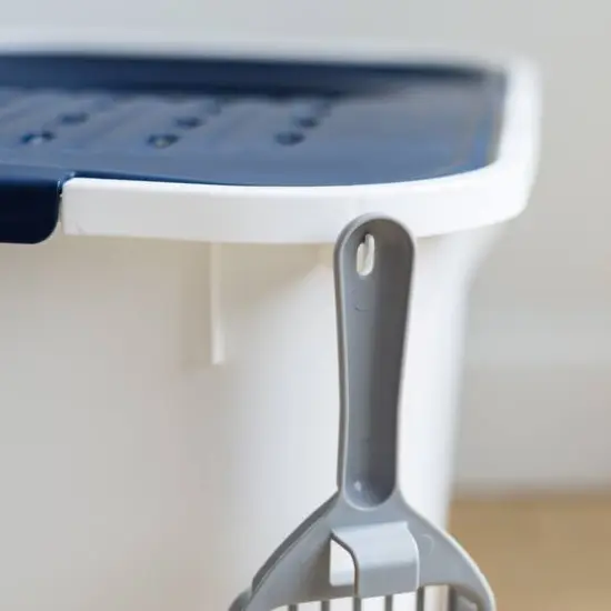 IRIS&reg; 49qt. Cat Litter Box with Top Entry Lid {5}