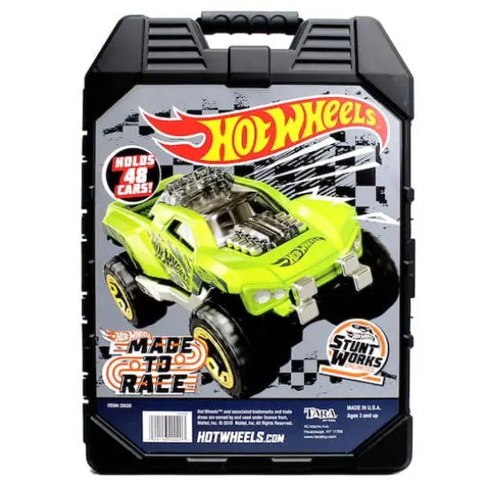 Hot Wheels&trade; Molded 48 Car Storage Case {1}