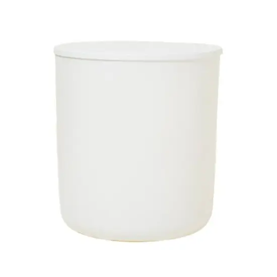 makesy 8oz. Matte White Aura Vessel + Lid, 12ct. {1}