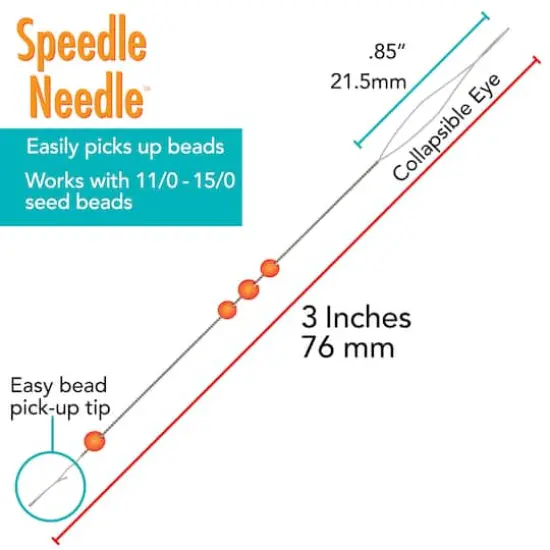 The Beadsmith&reg; Speedle Needle&trade;, 2ct. {5}