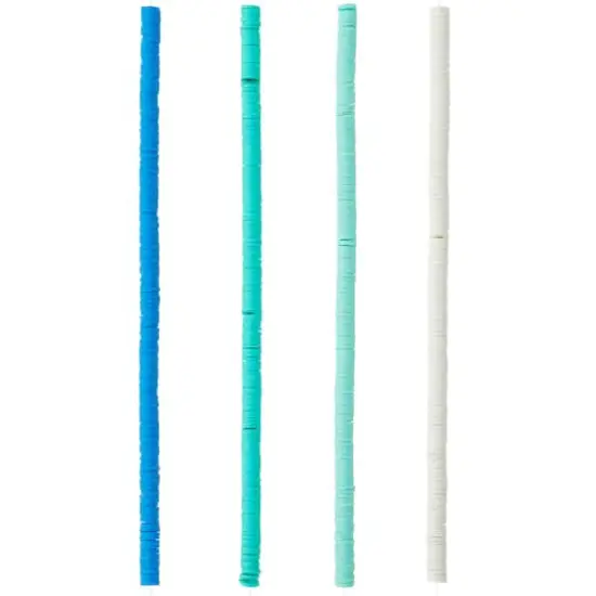 Turquoise Clay Spacer Heishi Beads, 6mm by Bead Landing&trade; {4}