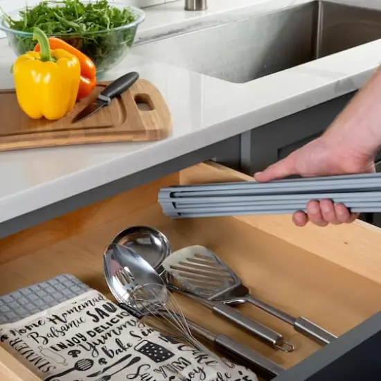 Kitchen Details Roll Up Over the Sink Drying Rack {7}
