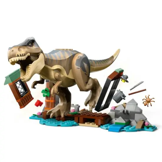 LEGO&reg; Jurassic World T. rex River Escape Dinosaur Figure Building Set 76975 {8}