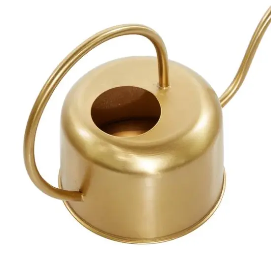 Gold Metal Glam Watering Can Set {7}