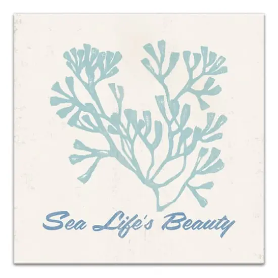See Life's Beauty 16" x 16" Canvas Wall Art {1}