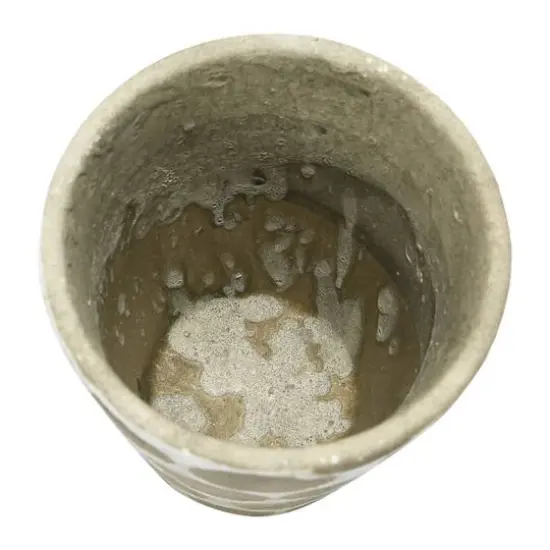 5'' Terra-Cotta Planter with Wax Relief Dots {6}