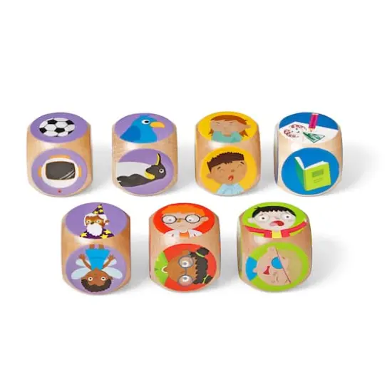 hand2mind Rolling for Feelings Emotions Dice Game {3}