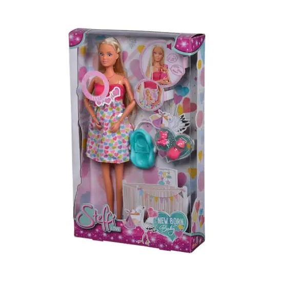 Simba Steffi Love New Born Baby Doll Set {8}