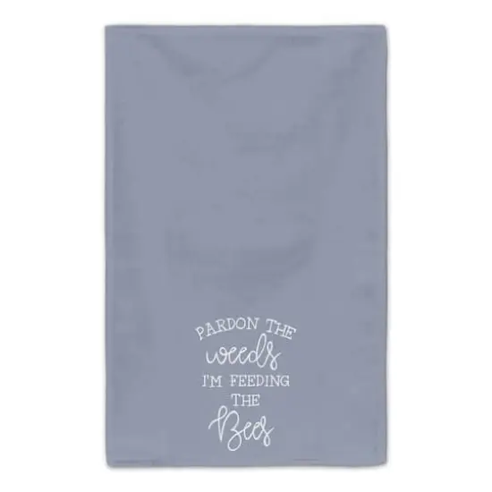 Feeding The Bees Tea Towel Set Blue {5}