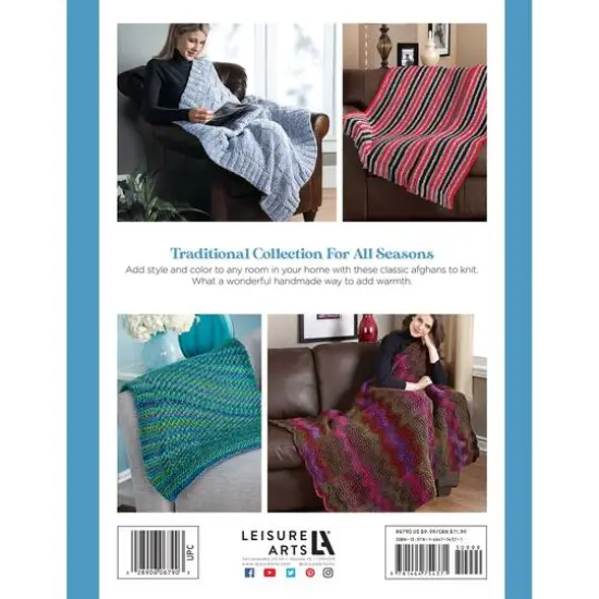 Leisure Arts&reg; Classic Afghans Book {3}